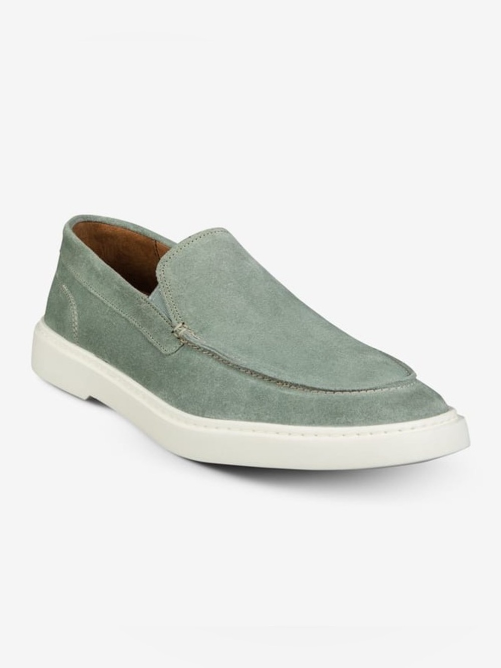Allen Edmonds Men's HAYES SLIP-ON Comfort Loafers Sage Suede 10.5